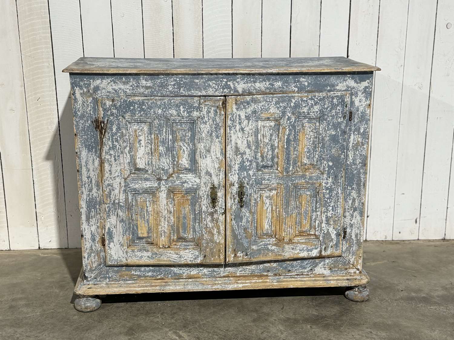 18th century French painted buffet