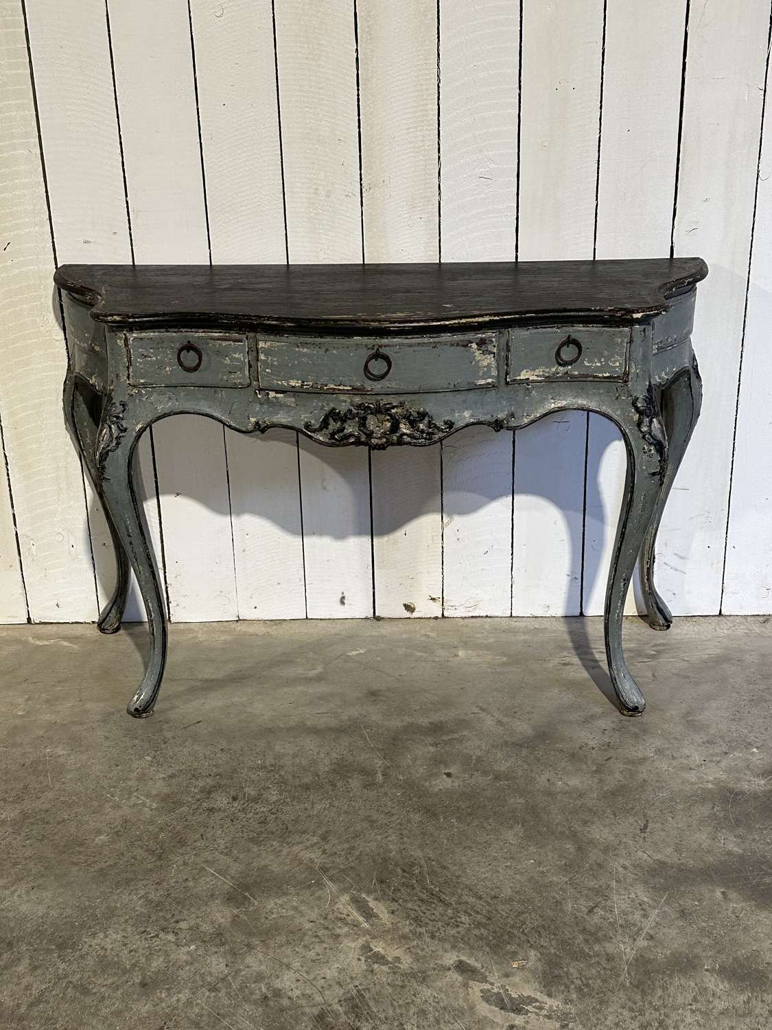 20th century painted side table