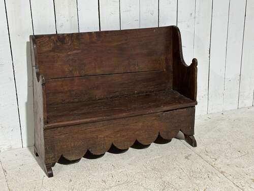 18th century Catalan bench circa 1800