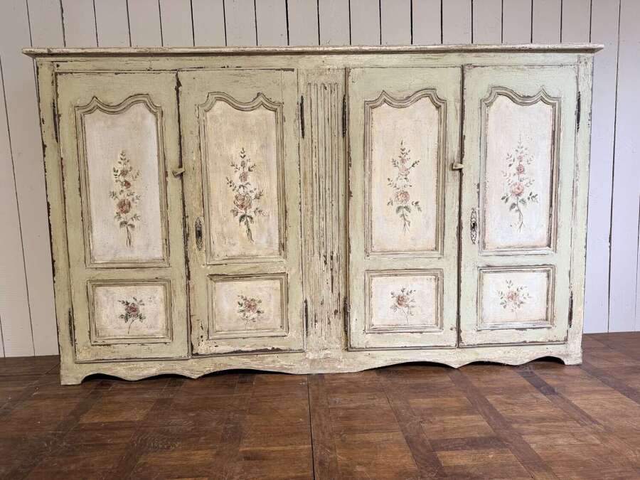 18th century Italian painted enfilade circa 1800