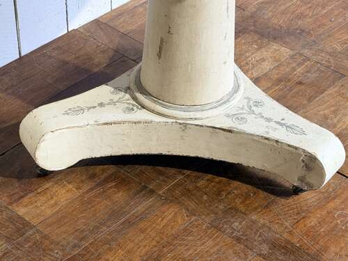French painted marble top Gueridon circa 1829