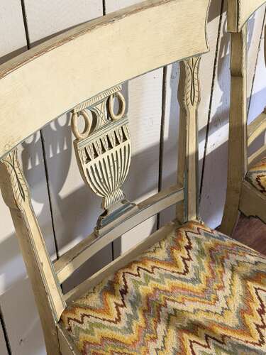 Set of French empire period dining chairs dining chairs circa 1900