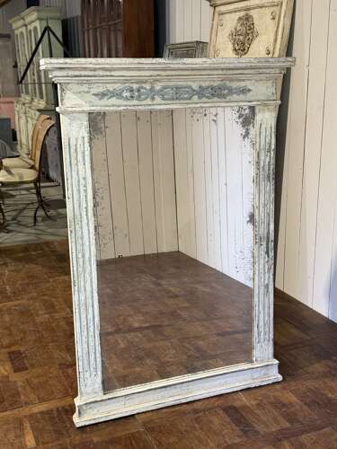 French painted mirror circa 1840