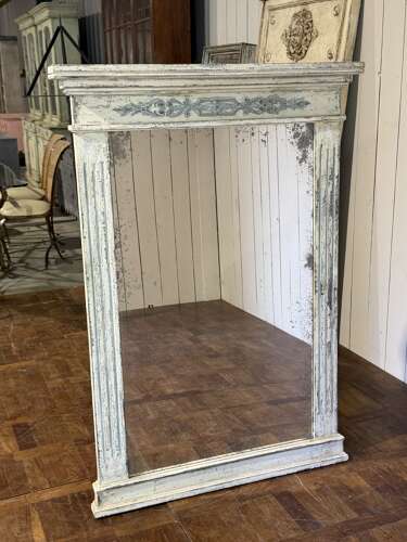 French painted mirror circa 1840